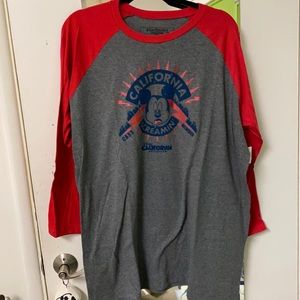 California Screamin’ Farewell graphic baseball tee NWT size XL in unisex